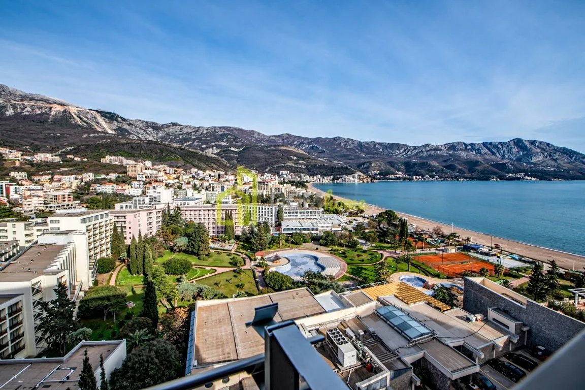 Rent, one bedroom apartment, 44m², Budva, Crna Gora