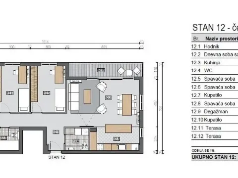 Prodaja, četvorosoban stan, 107m², Zemun Sve Podlokacije, Beograd - image 8