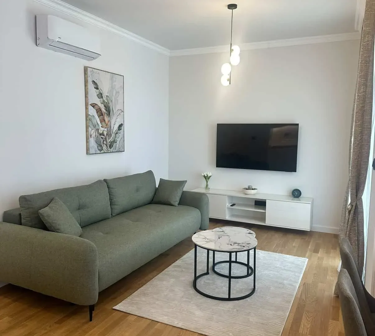 Izdavanje, dvosoban stan, 60m², Zabjelo, Podgorica