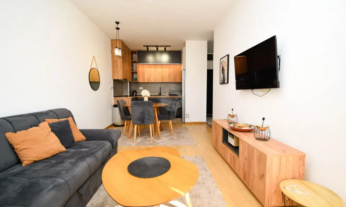 Izdavanje, jednosoban stan, 45m², Pobrežje, Podgorica