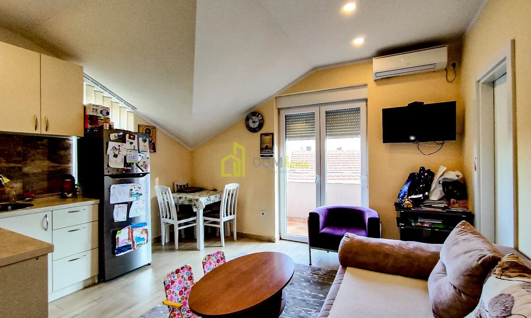 Prodaja, dvosoban stan, 52m², Igalo, Herceg Novi