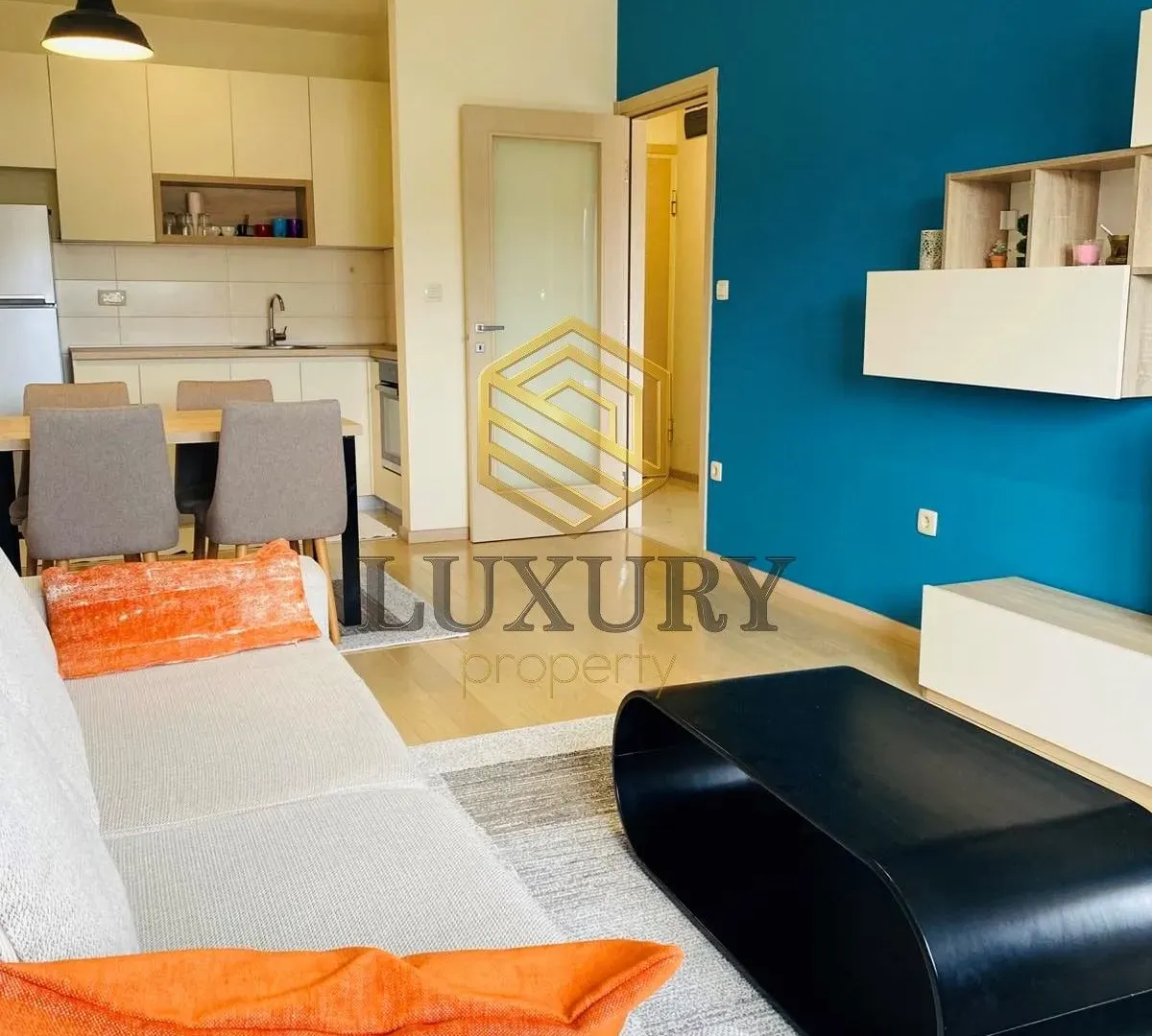 Rent, one bedroom apartment, 47m², City Kvart, Podgorica