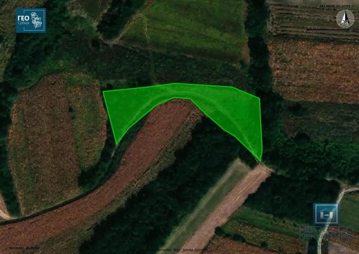 Prodaja, plac, 2711m², Mijatovac, Ćuprija