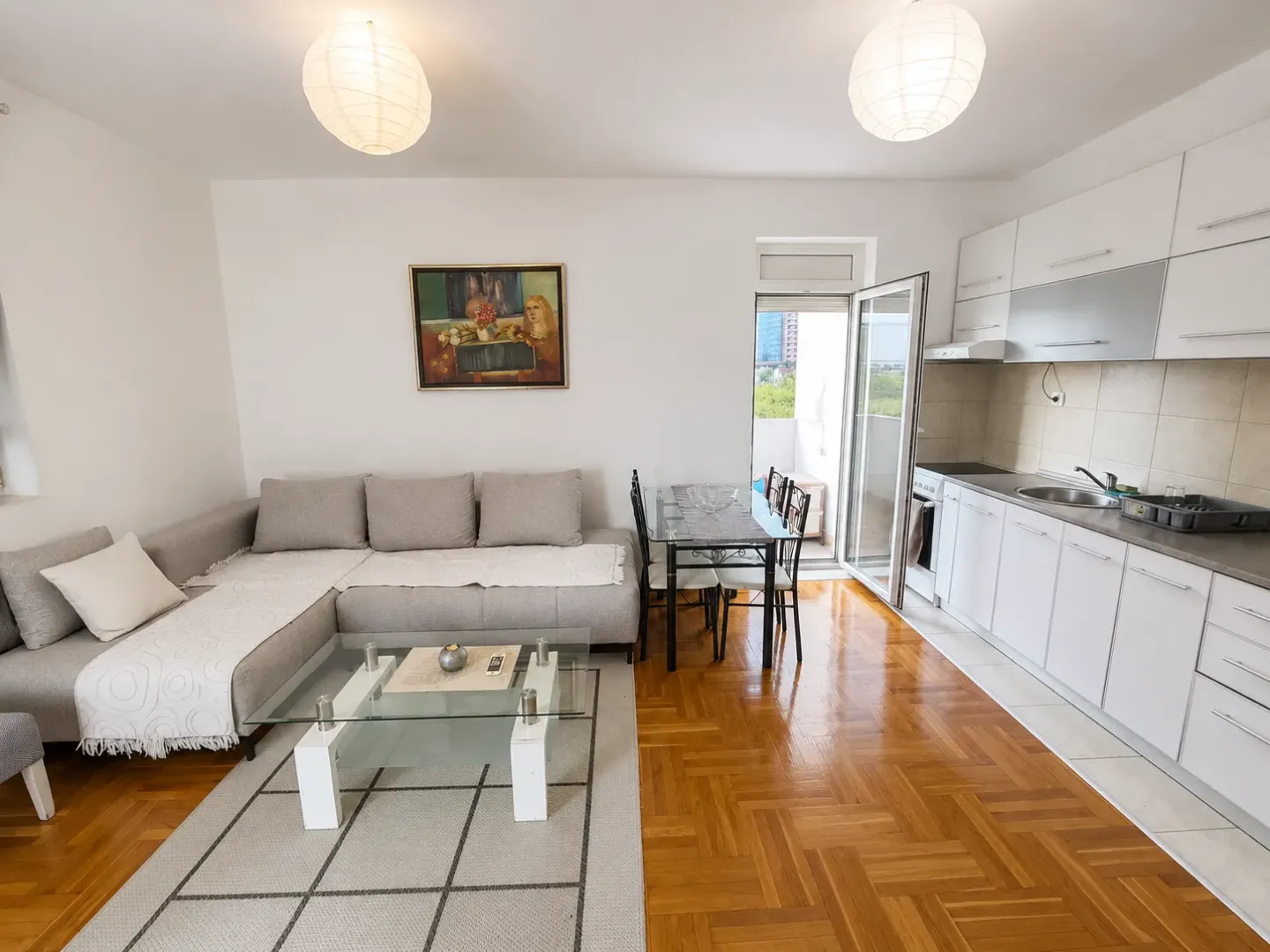 Rent, one bedroom apartment, 42m², 1 maj, Podgorica