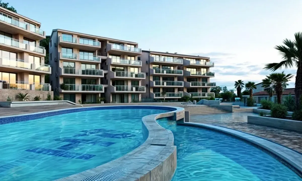 Sale, one bedroom apartment, 47m², Pržno, Budva