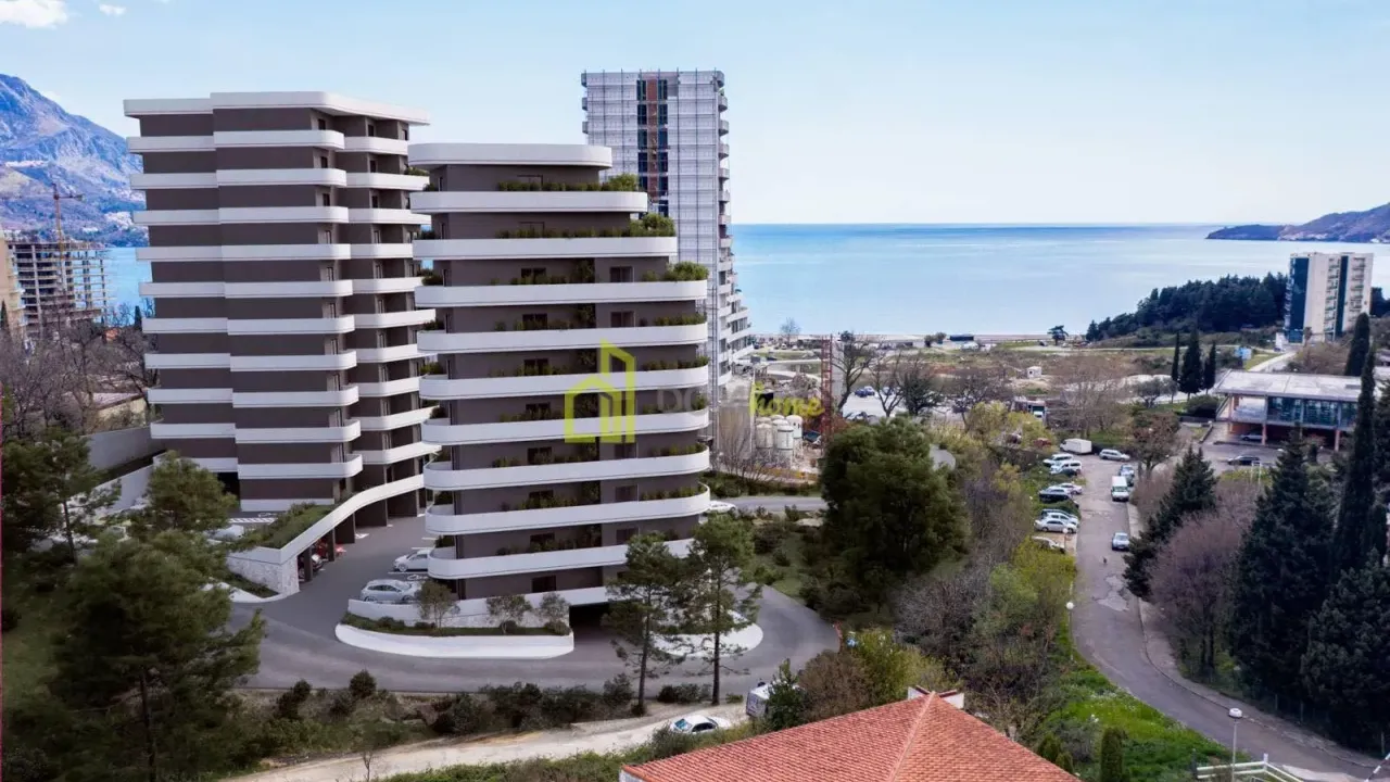 Prodaja, jednosoban stan, 44m², Bečići, Budva