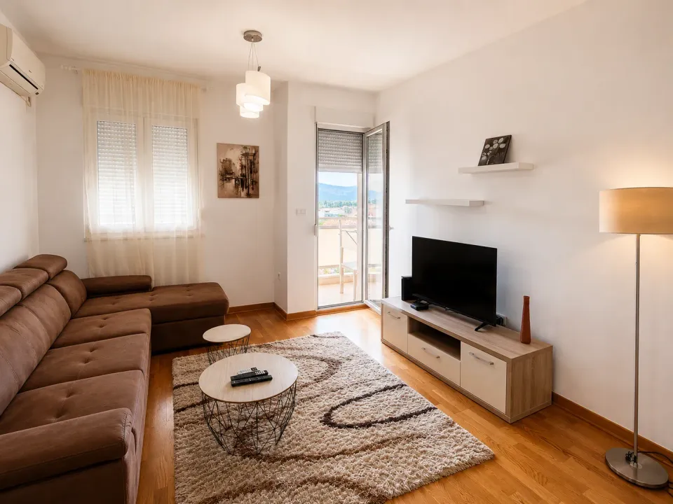 Daily-rent, one bedroom apartment, 46m², City Kvart, Podgorica