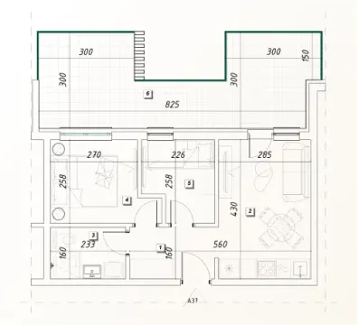 Prodaja, dvosoban stan, 55m², Rudjinci, Vrnjačka Banja - image 10