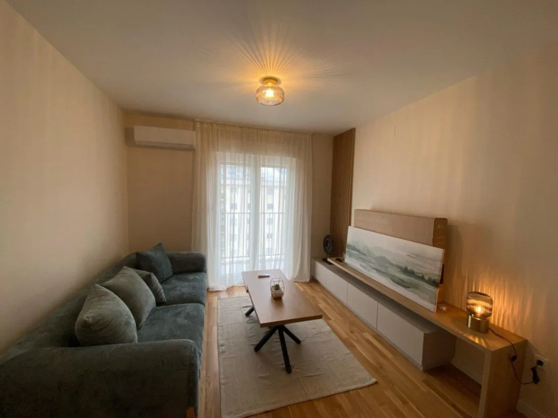 Rent, one bedroom apartment, 40m², Pobrežje, Podgorica