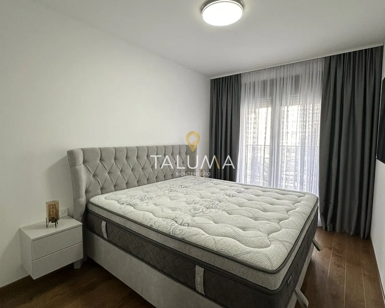 Rent, one bedroom apartment, 52m², Tološi, Podgorica