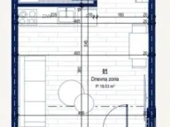 Sale, studio apartment, 28m², Lastva Grbaljska, Kotor - image 3