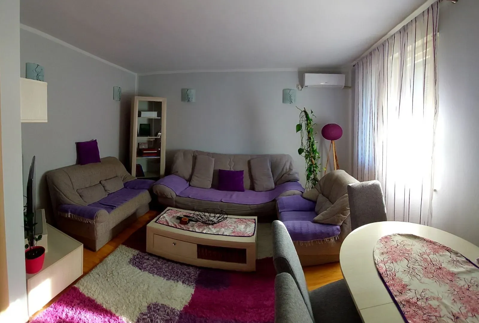 Rent, one bedroom apartment, 60m², Preko Morače, Podgorica