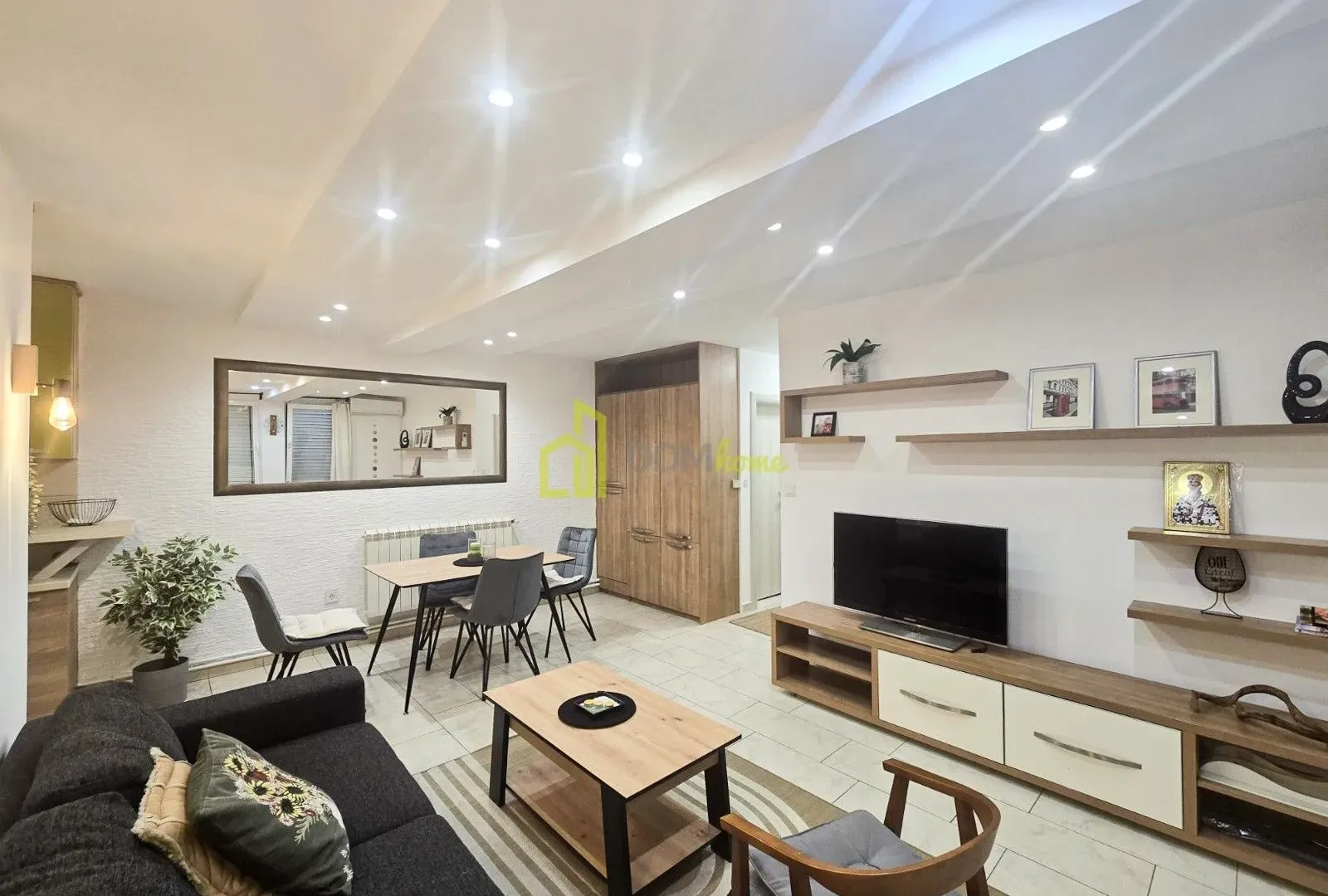 Rent, two bedroom apartment, 55m², Donja Lastva, Tivat