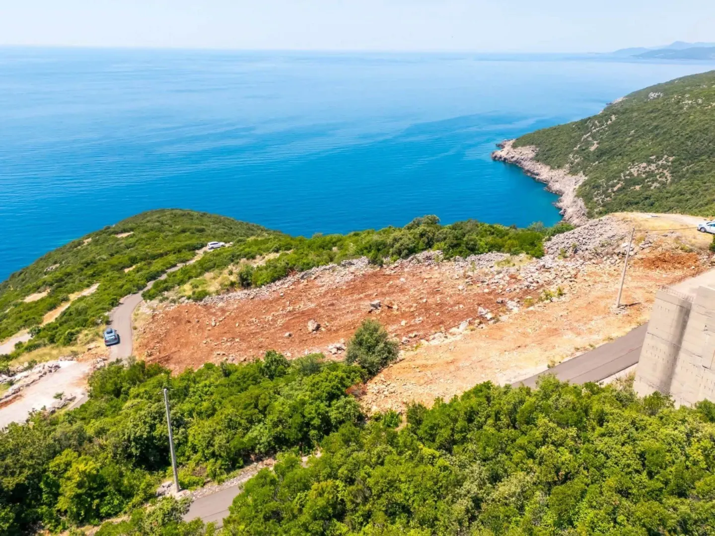 Prodaja, plac, 1050m², Zagora, Kotor
