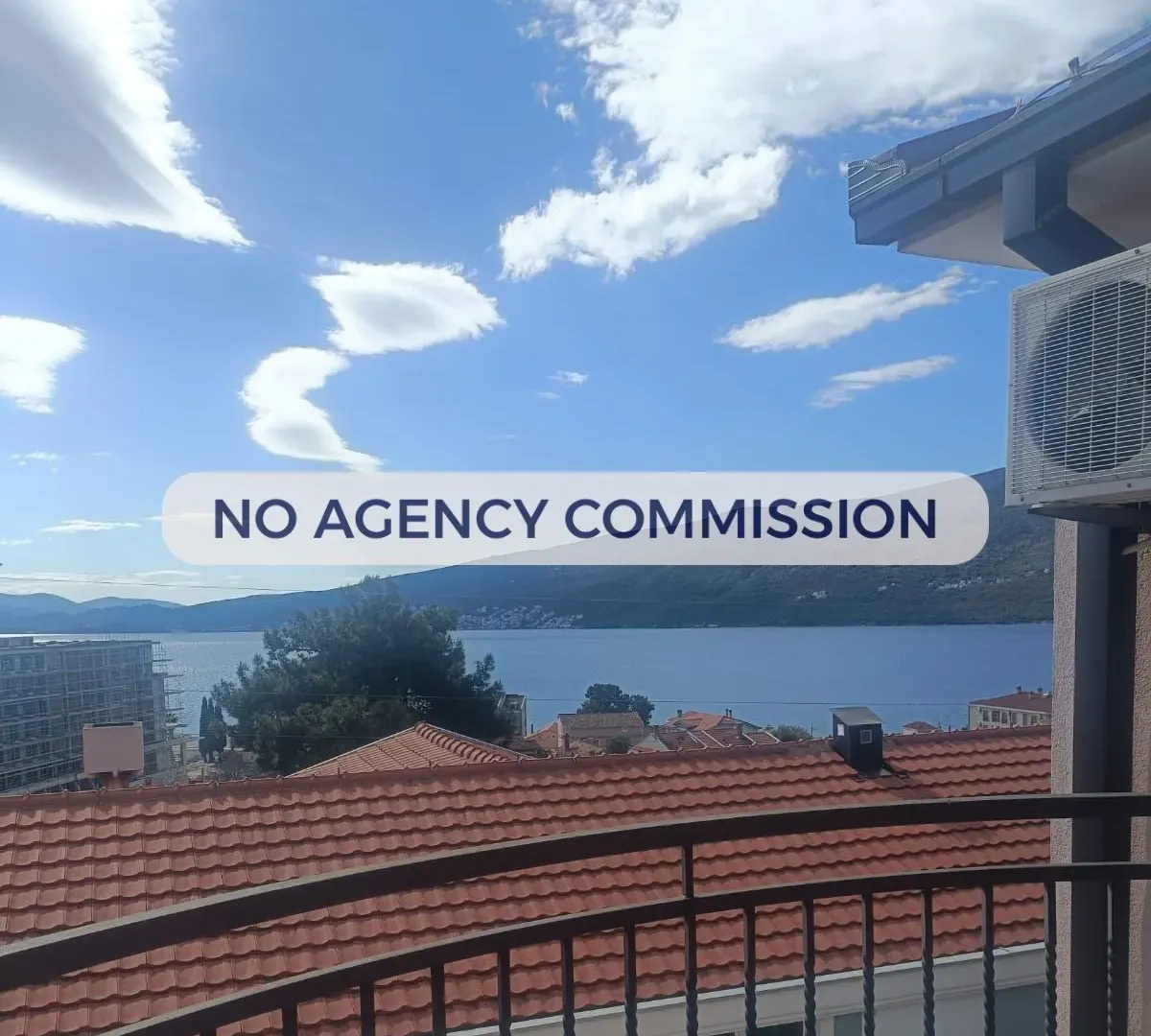 Rent, one bedroom apartment, 45m², Baošići, Herceg Novi