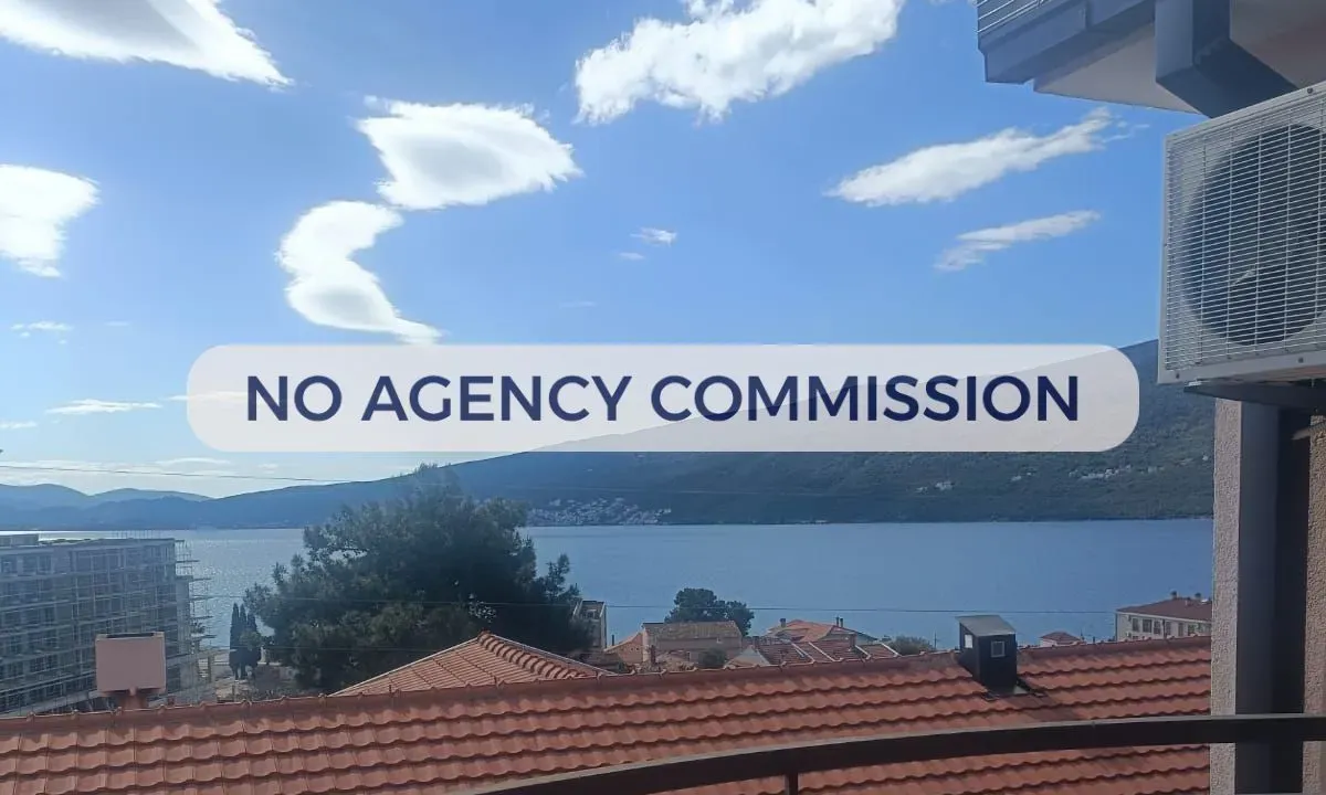 Rent, one bedroom apartment, 45m², Baošići, Herceg Novi