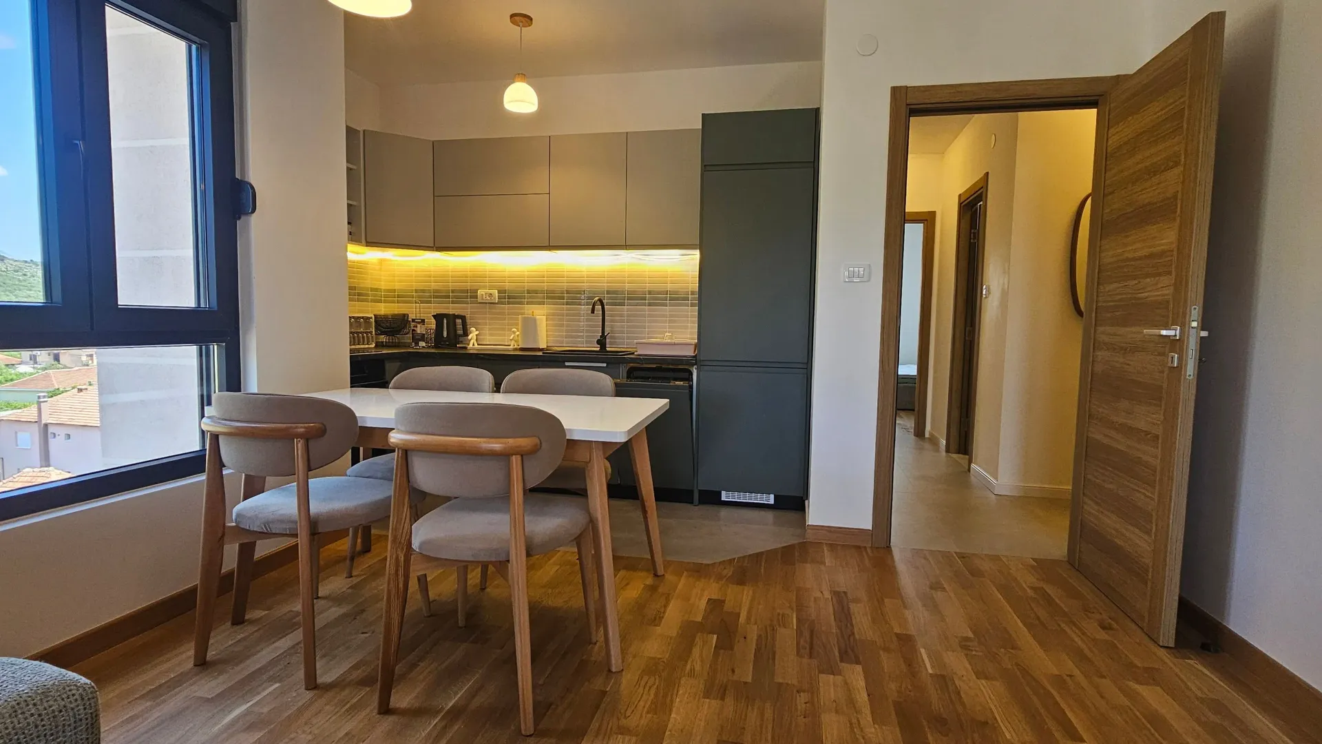 Rent, two bedroom apartment, 61m², Tološi, Podgorica