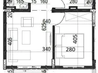 Prodaja, jednosoban stan, 40m², Radanovići, Kotor - image 3