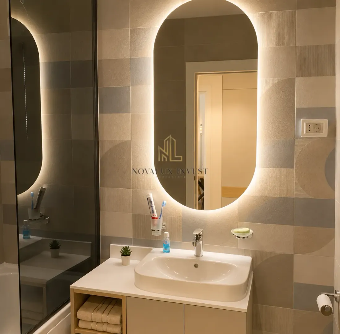 Rent, one bedroom apartment, 42m², Pobrežje, Podgorica