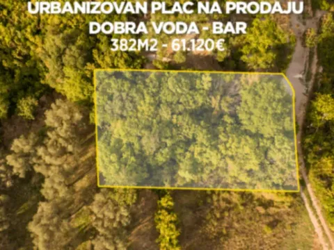 Prodaja, plac, 382m², Dobre Vode, Bar - image 5