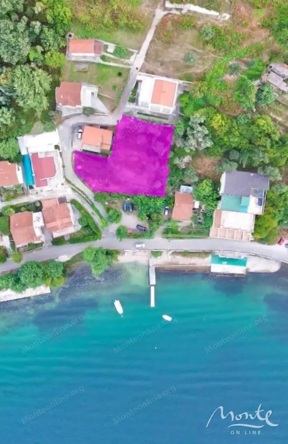 Sale, land lot, 928m², Stoliv, Kotor