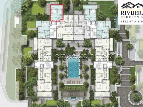 Prodaja, jednosoban stan, 8770m², Kumbor, Herceg Novi - image 3