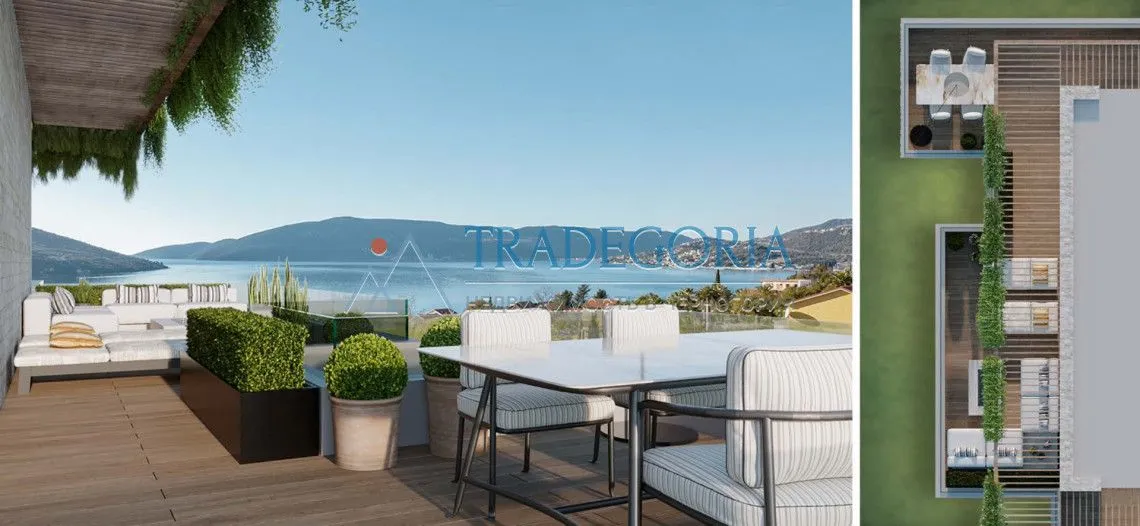 Prodaja, jednosoban stan, 32m², Kumbor, Herceg Novi