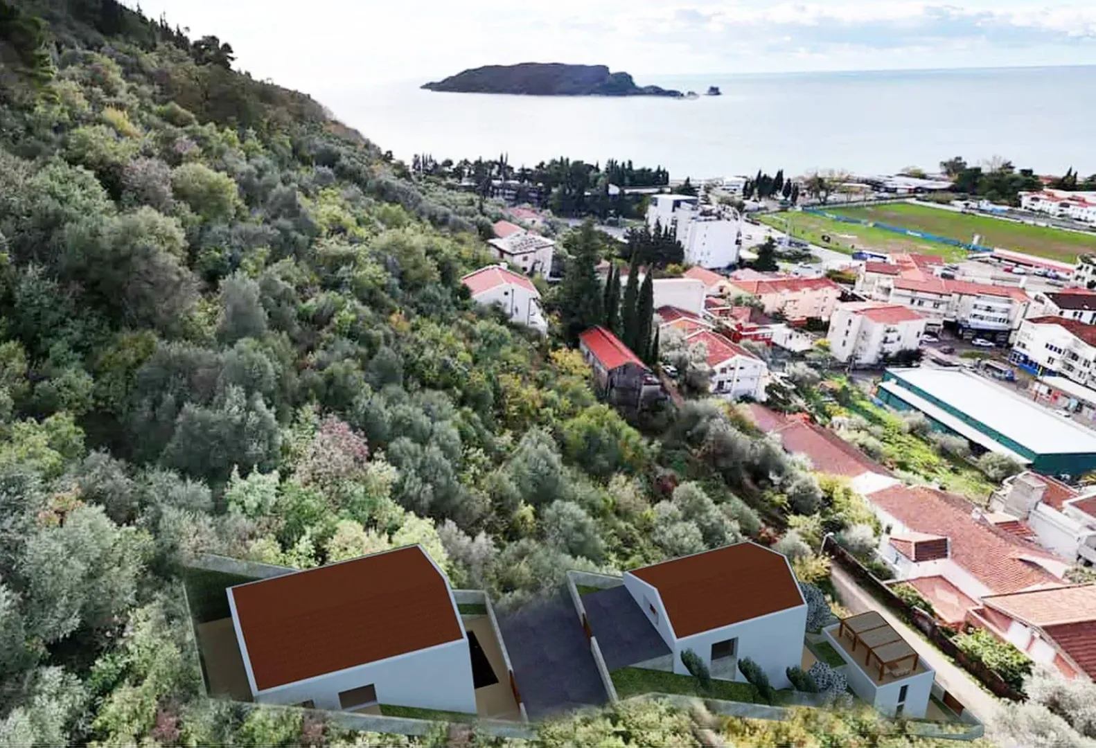 Prodaja, plac, 1967m², Budva, Crna Gora