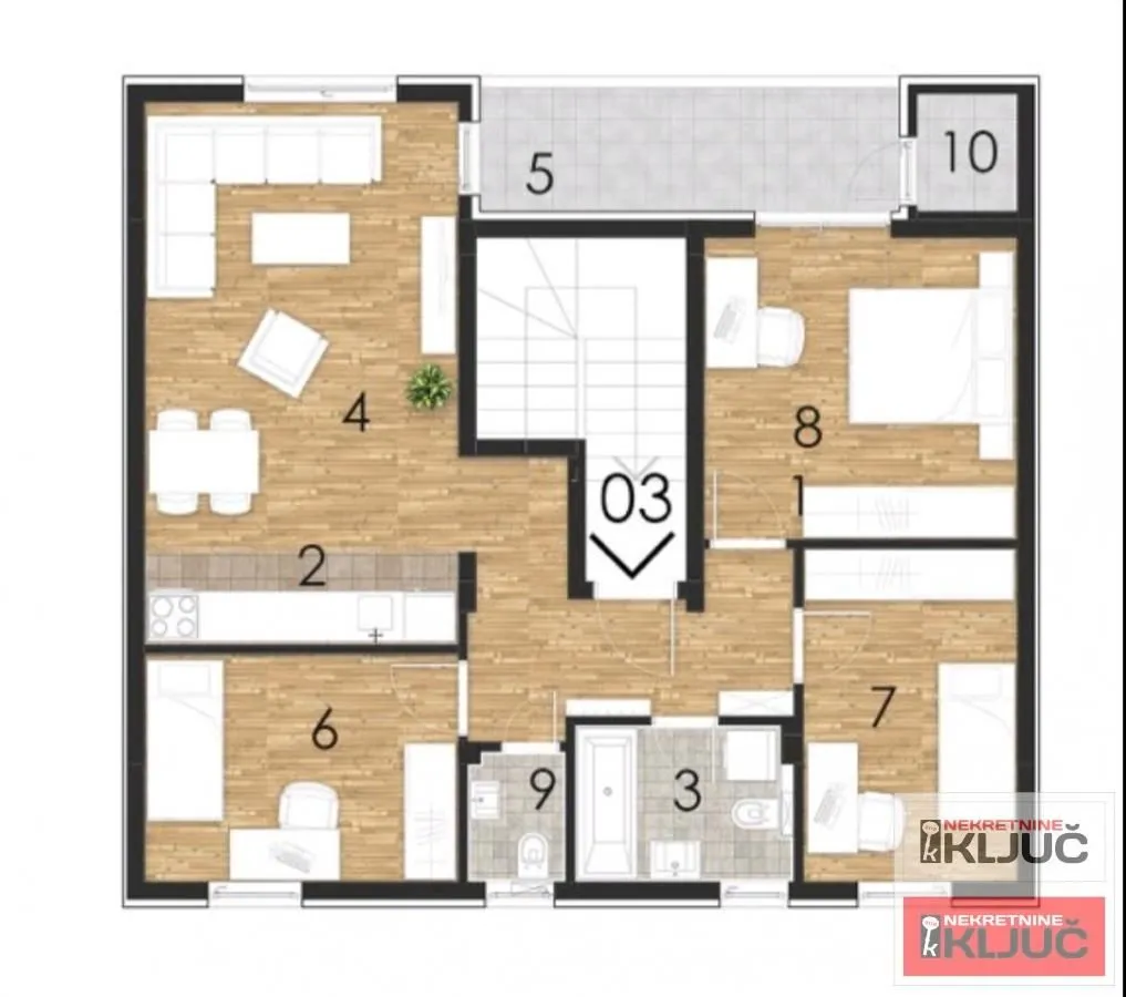 Prodaja, četvorosoban stan, 79m², Adice, Novi Sad Sve Podlokacije
