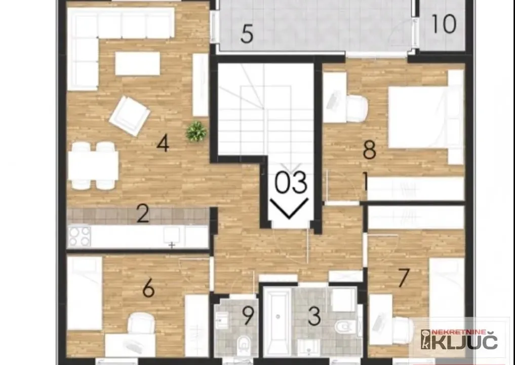 Prodaja, četvorosoban stan, 79m², Adice, Novi Sad Sve Podlokacije