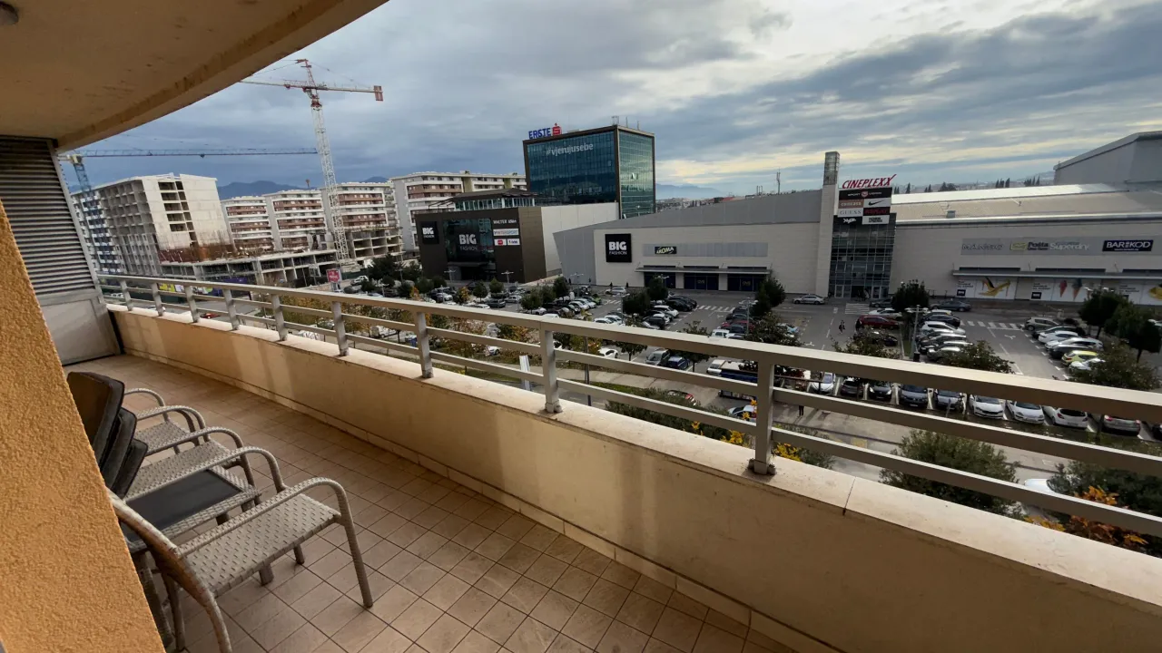 Rent, two bedroom apartment, 75m², Kod Big Fashion-a, Podgorica