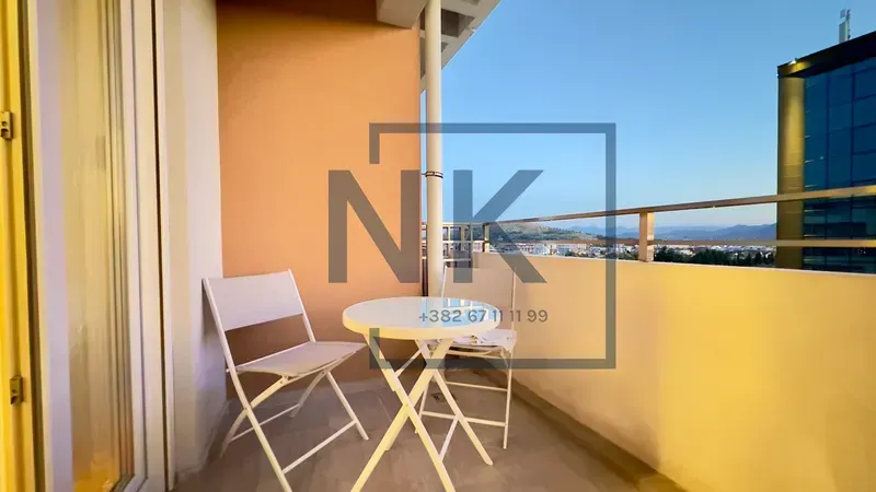 Rent, one bedroom apartment, 49m², Central Point, Podgorica