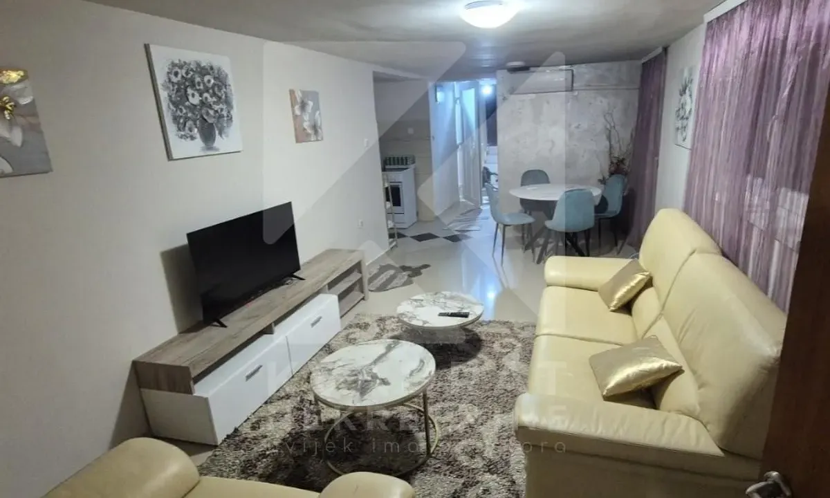 Rent, one bedroom apartment, 45m², Zelenika, Podgorica