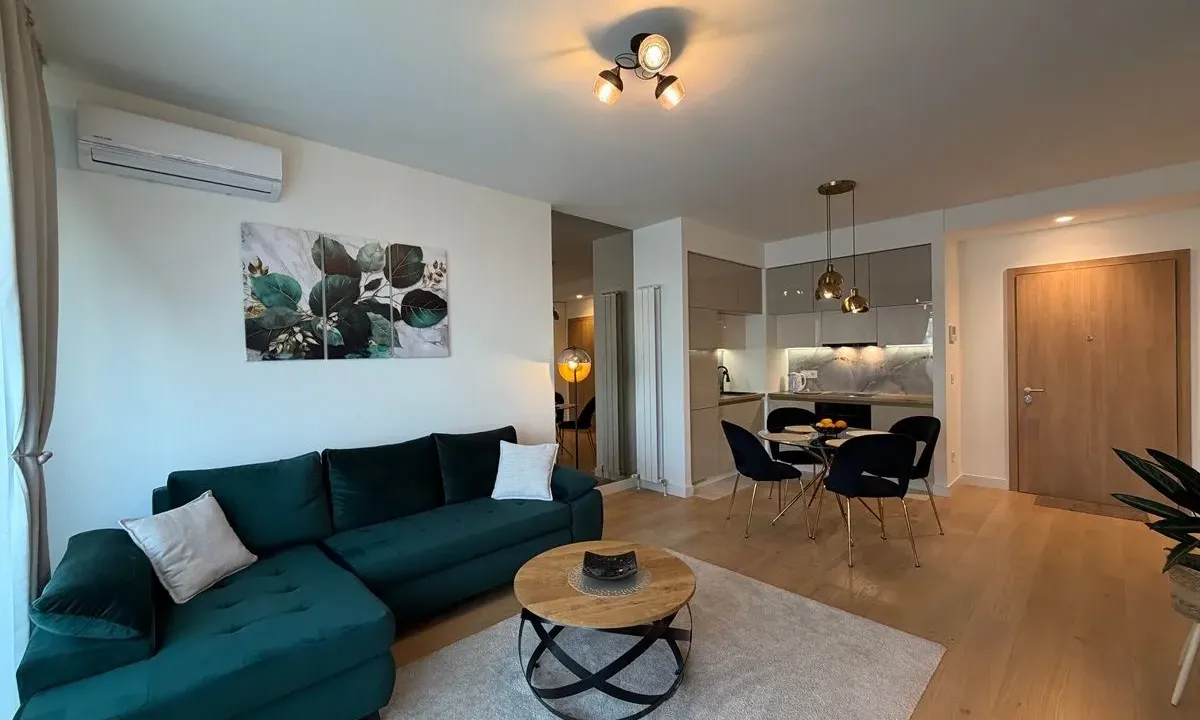 Rent, two bedroom apartment, 54m², Beograd Na Vodi, Beograd