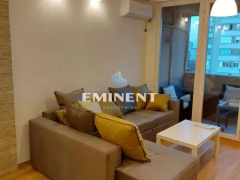 Rent, two bedroom apartment, 54m², Novi Beograd Blok 1 Fontana, Novi Beograd Sve Podlokacije
