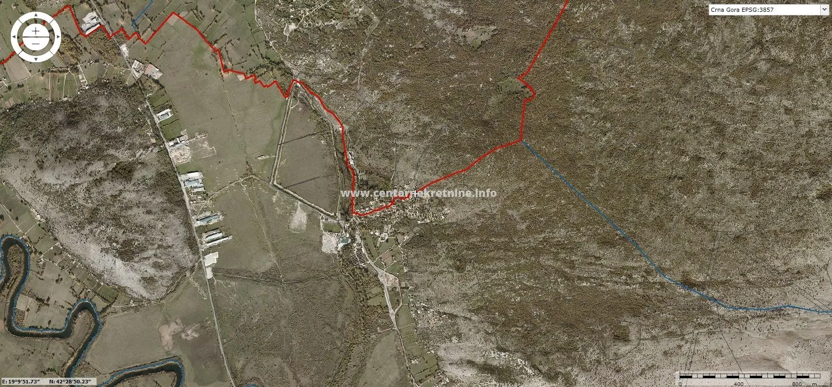 Prodaja, plac, 5433m², Mareza, Podgorica