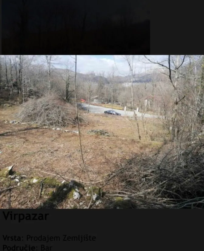 Prodaja, plac, 13600m², Gluhi do, Bar