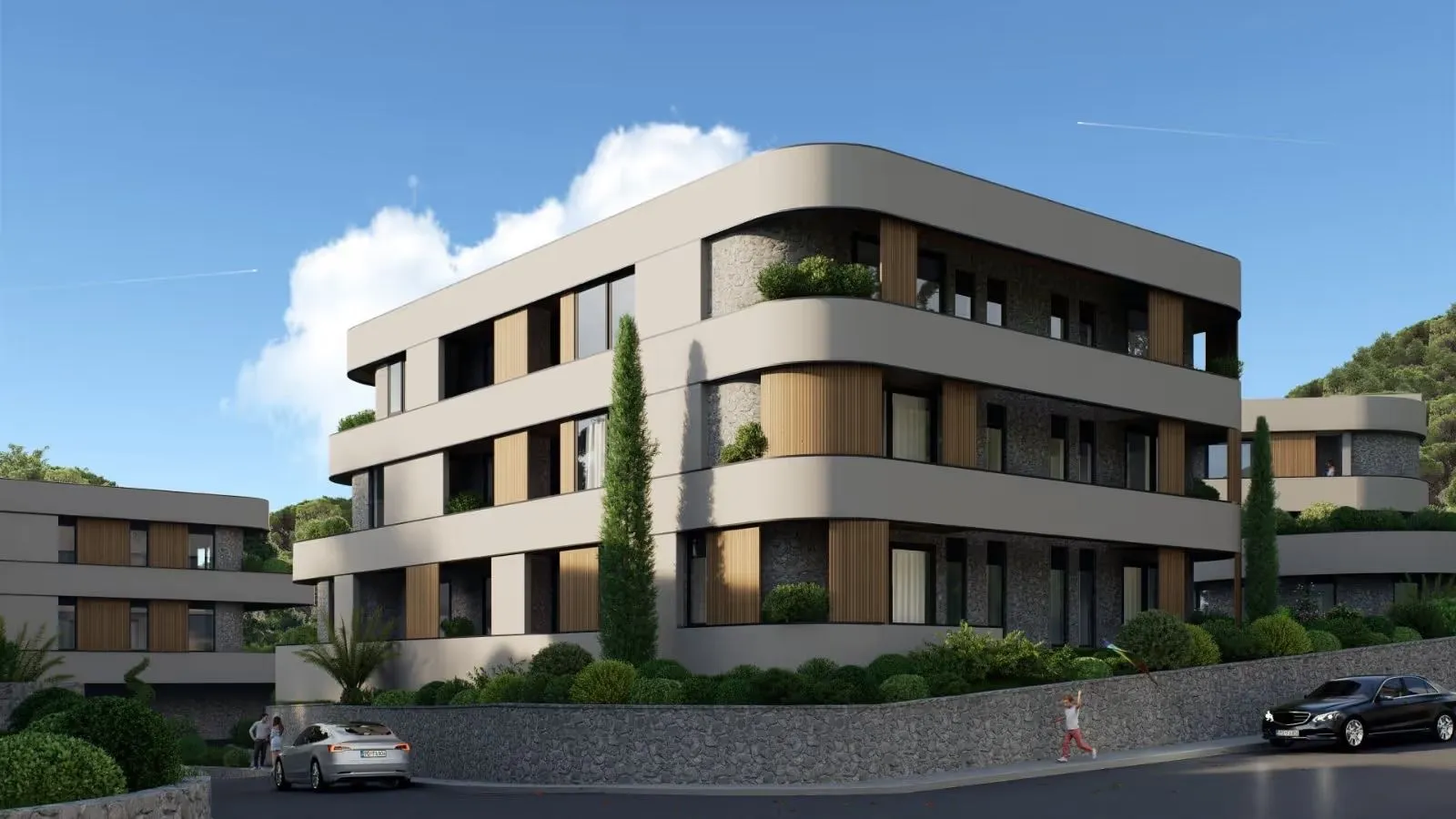 Prodaja, garsonjera, 30m², Lastva Grbaljska, Kotor