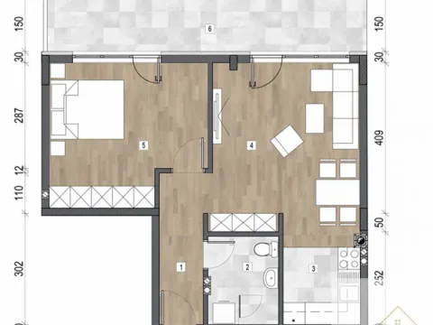 Sale, two bedroom apartment, 62m², Voždovac Sve Podlokacije, Beograd - image 5