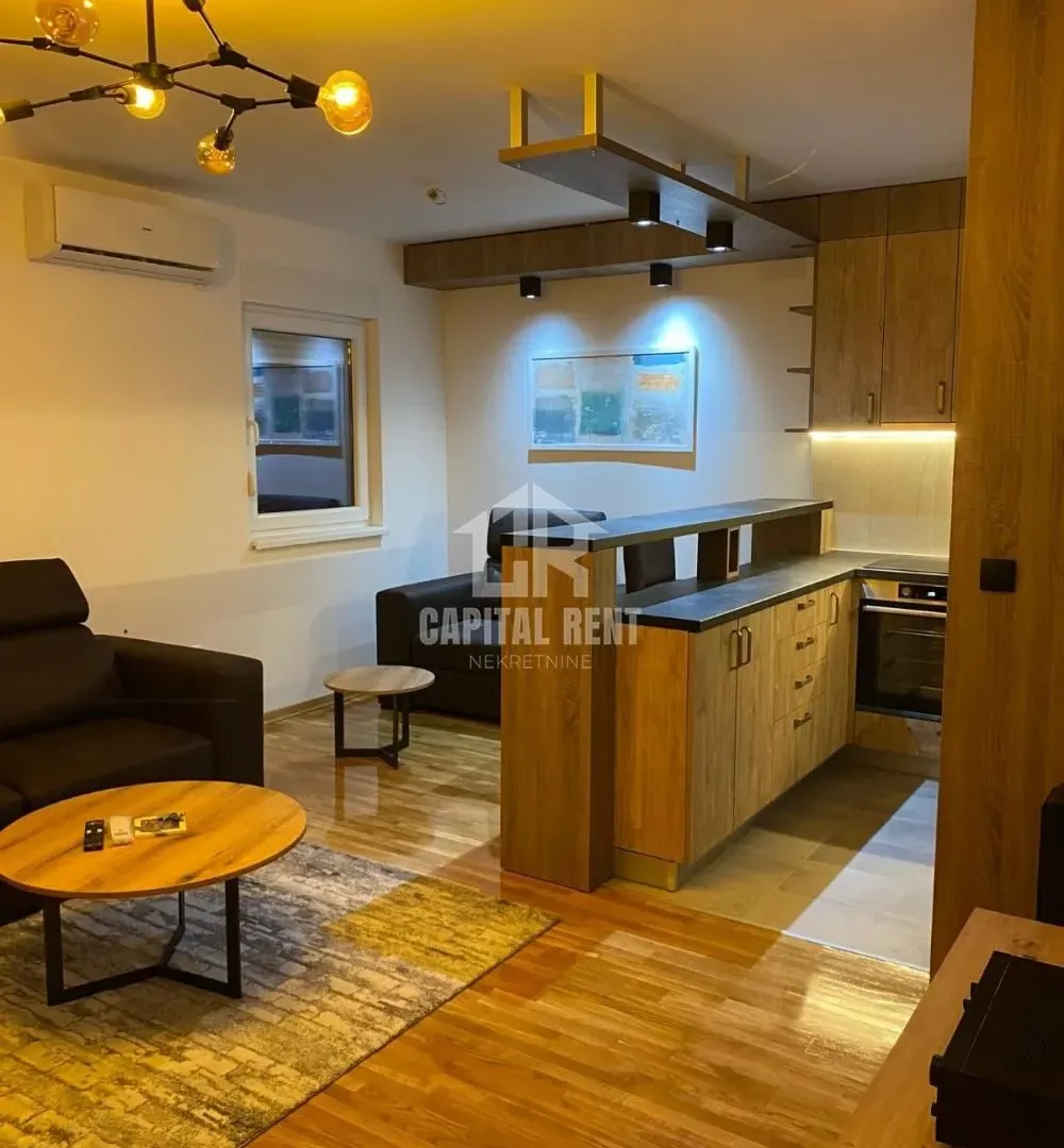 Izdavanje, dvosoban stan, 47m², Ledine, Beograd