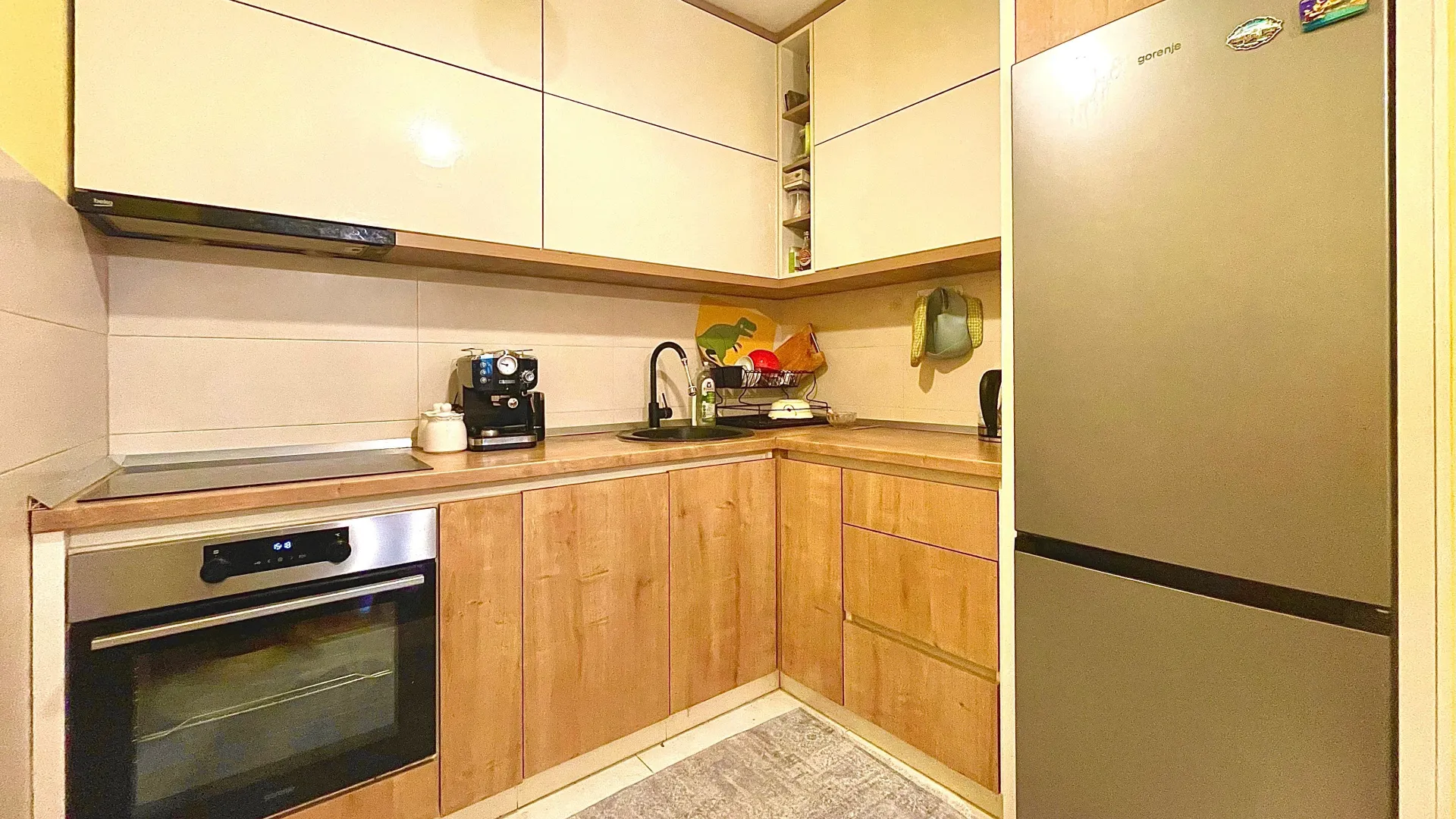 Rent, one bedroom apartment, 46m², City Kej, Podgorica