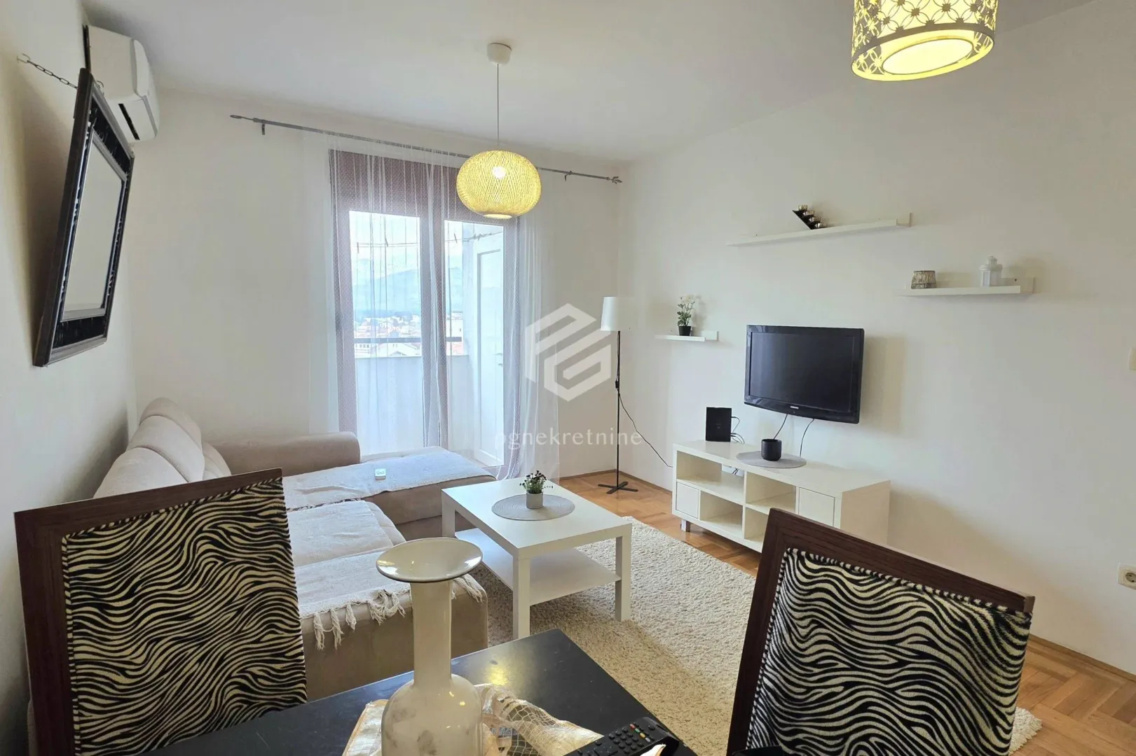 Rent, one bedroom apartment, 45m², Stari Aerodrom, Podgorica