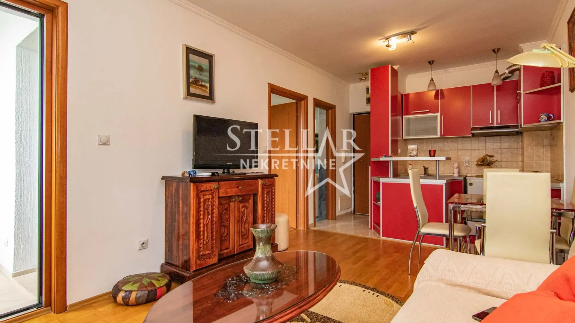 Rent, one bedroom apartment, 37m², Pobrežje, Podgorica