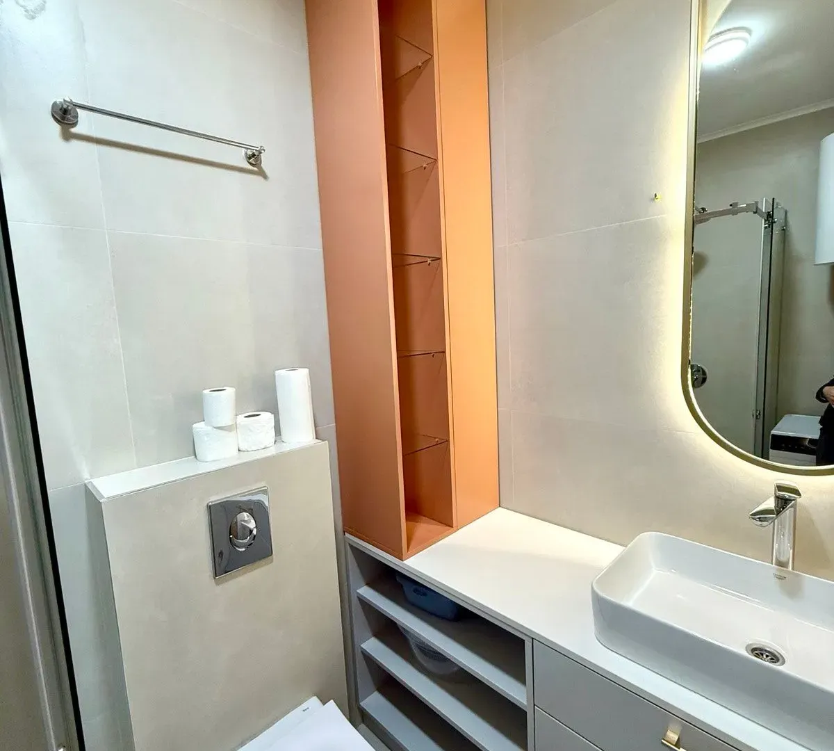 Rent, two bedroom apartment, 55m², City Kvart, Podgorica