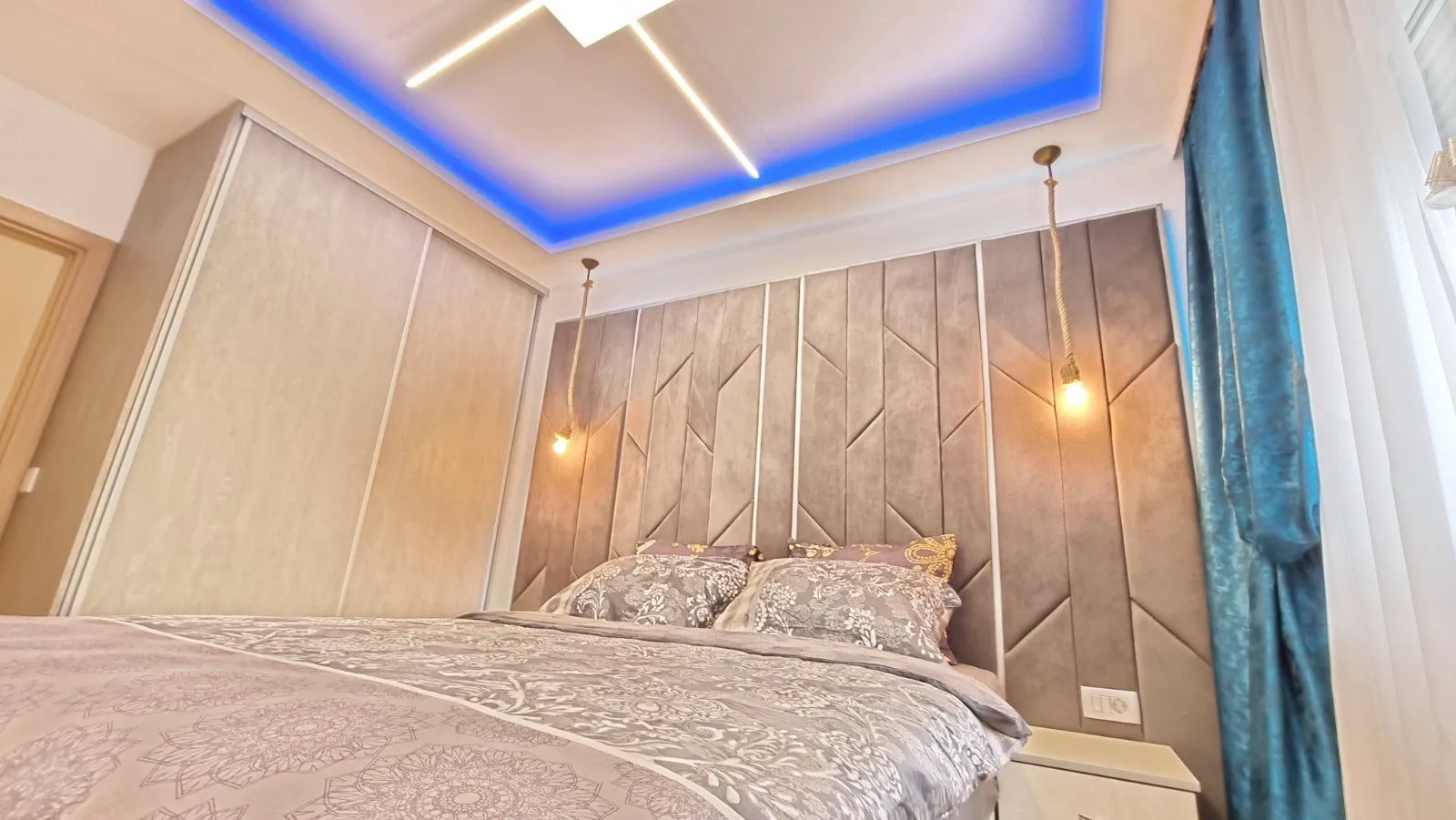 Rent, one bedroom apartment, 45m², Bijeli Do, Budva