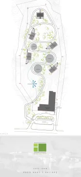 Arhitektonski plan situacije kompleksa sa objektima. - image 11