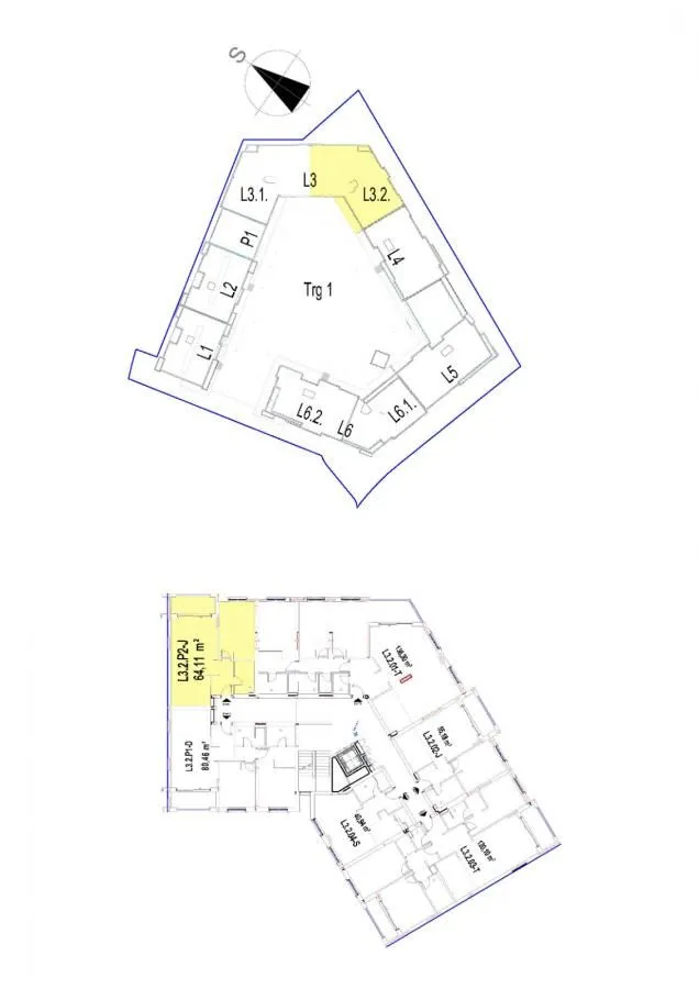 Prodaja, jednosoban stan, 64m², Podgorica, Crna Gora