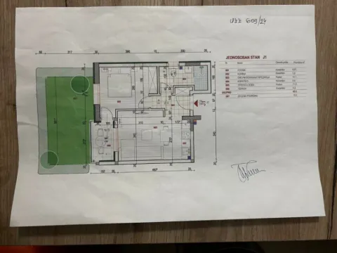 Sale, one bedroom apartment, 40m², Šušanj, Bar - image 3