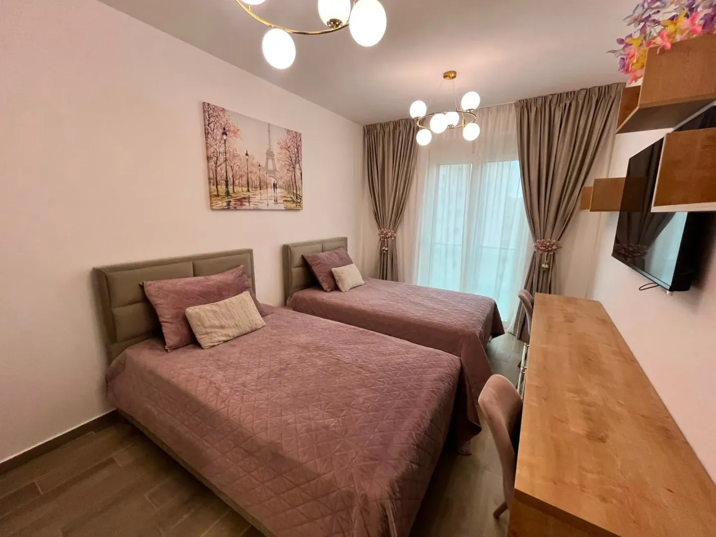 Rent, two bedroom apartment, 72m², Bečići, Budva
