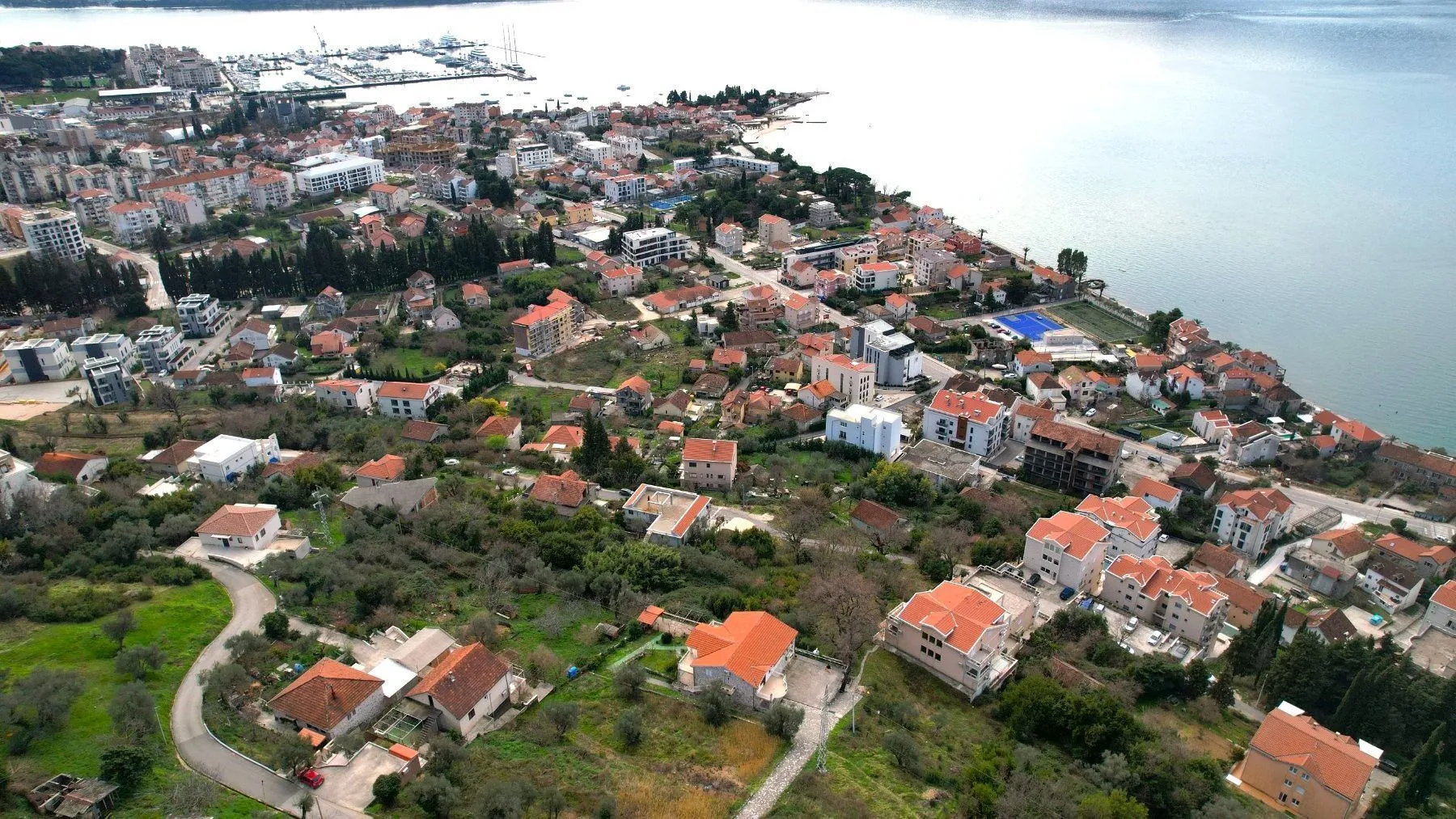 Prodaja, plac, 1800m², Tivat, Crna Gora